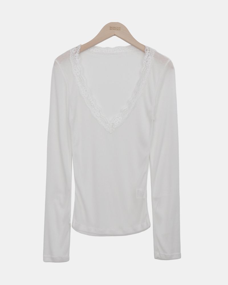 Skan Lace Long-Sleeve T-Shirt