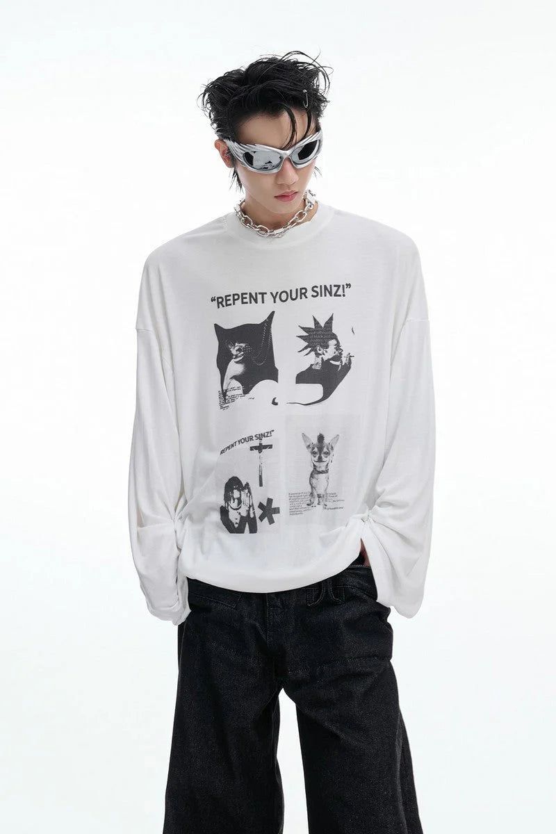 Argue Cultureの「Art Print Long Sleeve Tee（Tops）」