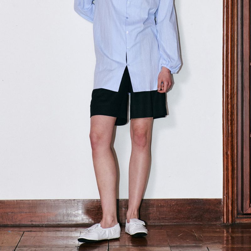 CORCA（コルカ）の「One tuck Half Pants Black（Pants）」