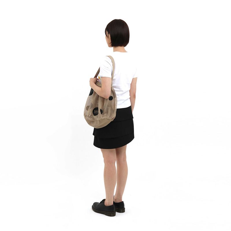 アルティメットドットメッシュバッグ (BEIGE)
