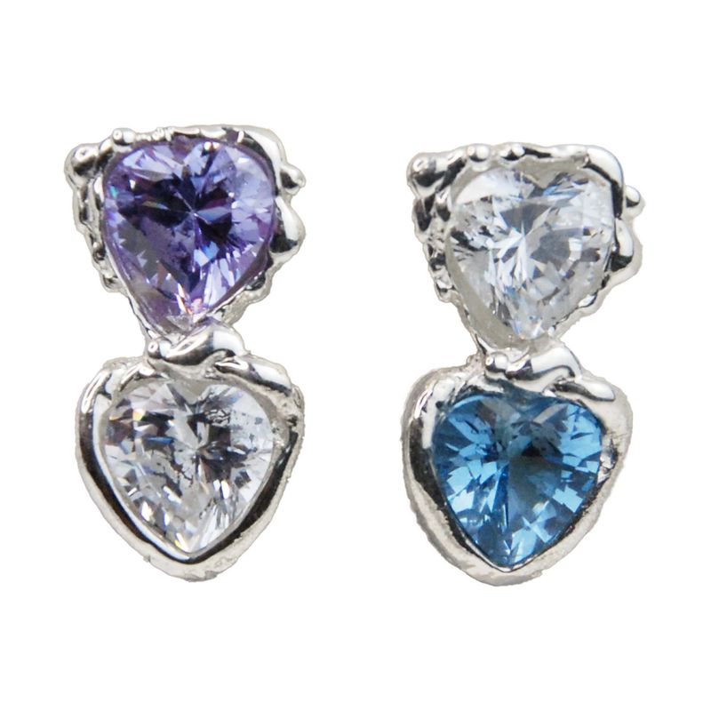 Diligems（ディリジェムズ）の「ハートドロップピアス（アクセサリー）」