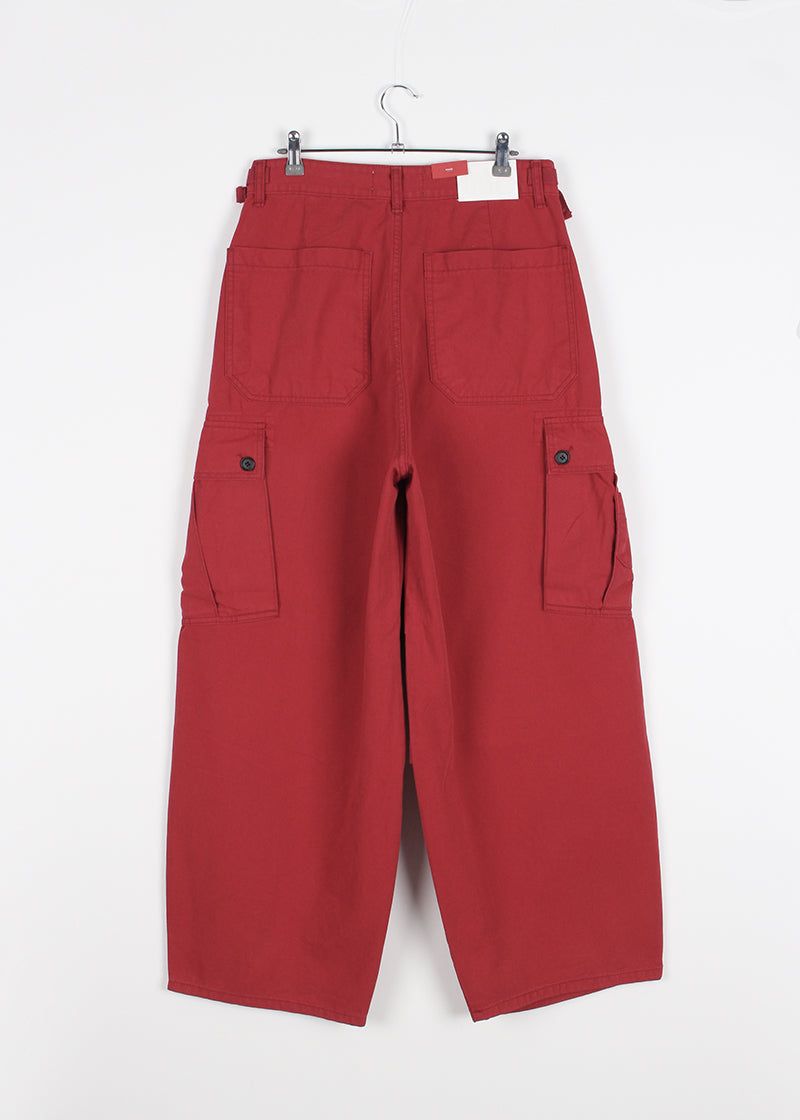 POCKET BUTTON CARGO PANTS