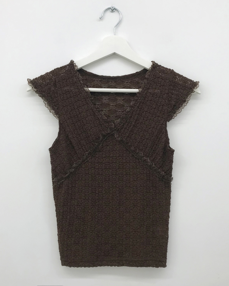 Dolly cap sleeve t-shirt (2color) 