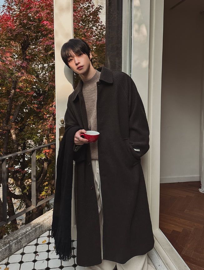 Kyuno Raglan Over Coat