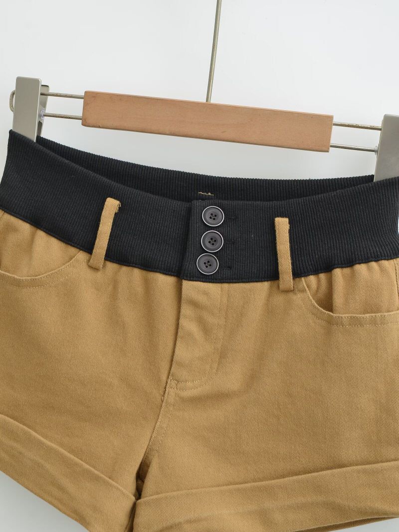Reni Contrast Band Shorts