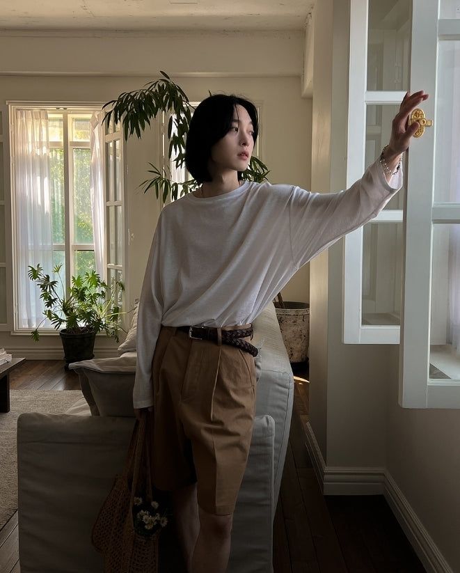 [MADE] 1+1 Summer Everyday Linen Over Tshirt