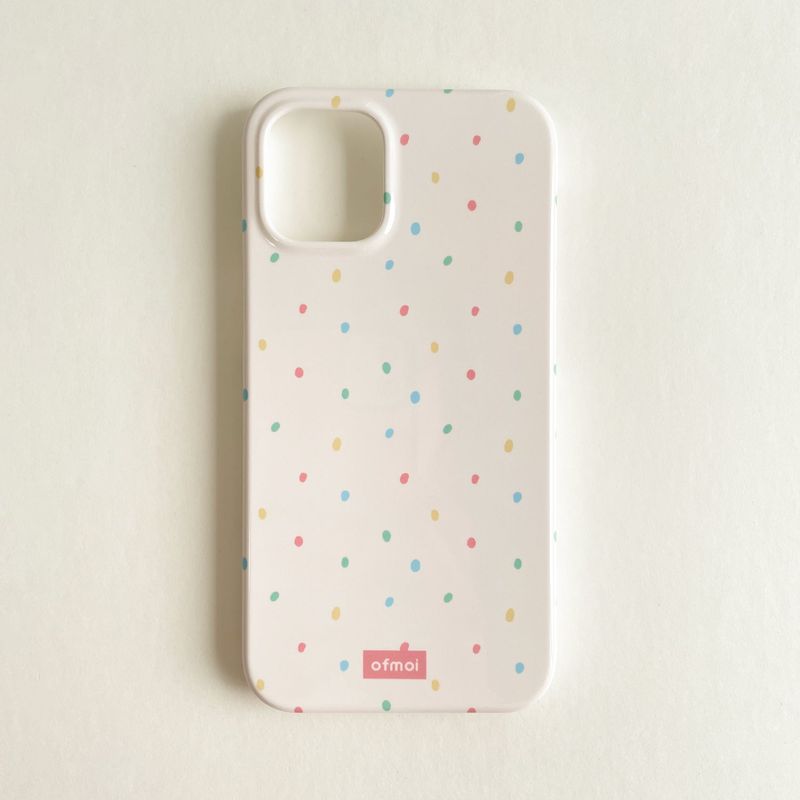 popping candy glossy hard phone case