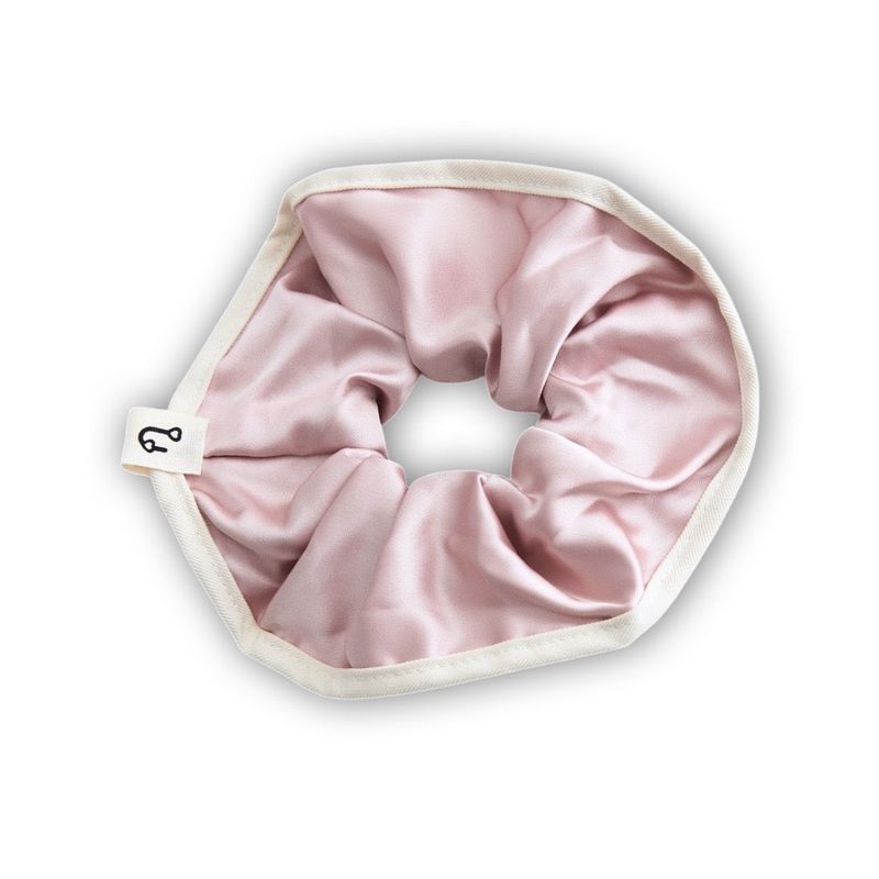 Colorful Line Satin Scrunchie