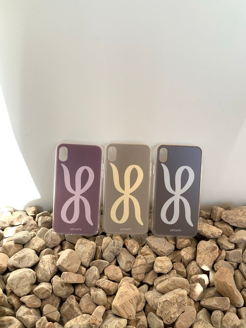 [MADE] yeowhi logo case jellhard case violet