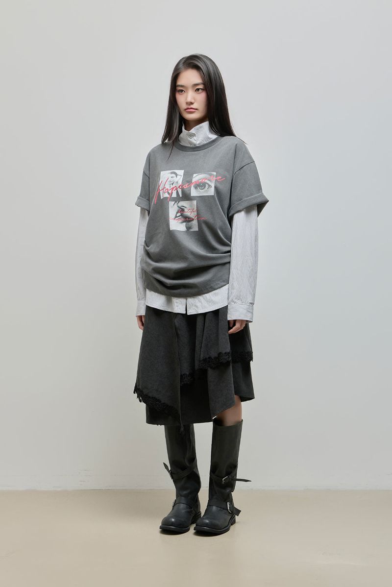 Inspiration Vintage Washed Tee_Black