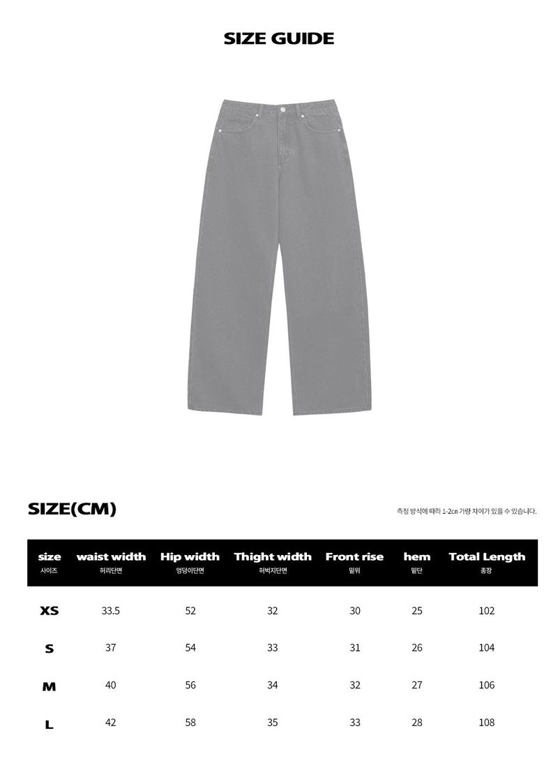 BTB : THE BEGINNING JEANS [BLACK CORE] [UNISEX]