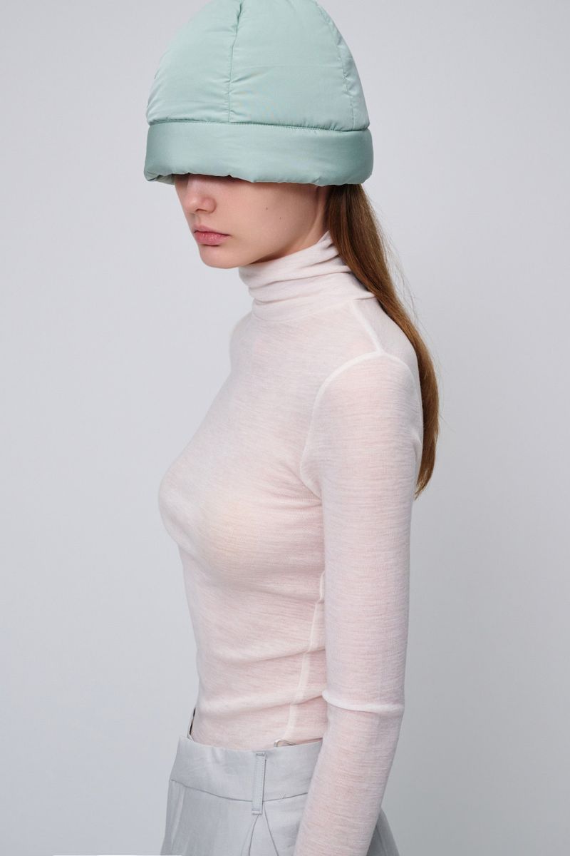 MUSHROOM padding hat_mint