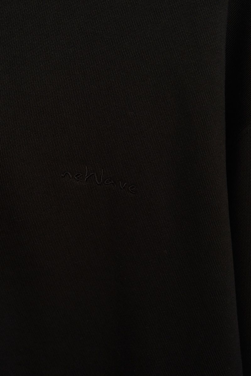(MADE) neWave Short Zip Hoodie_Black