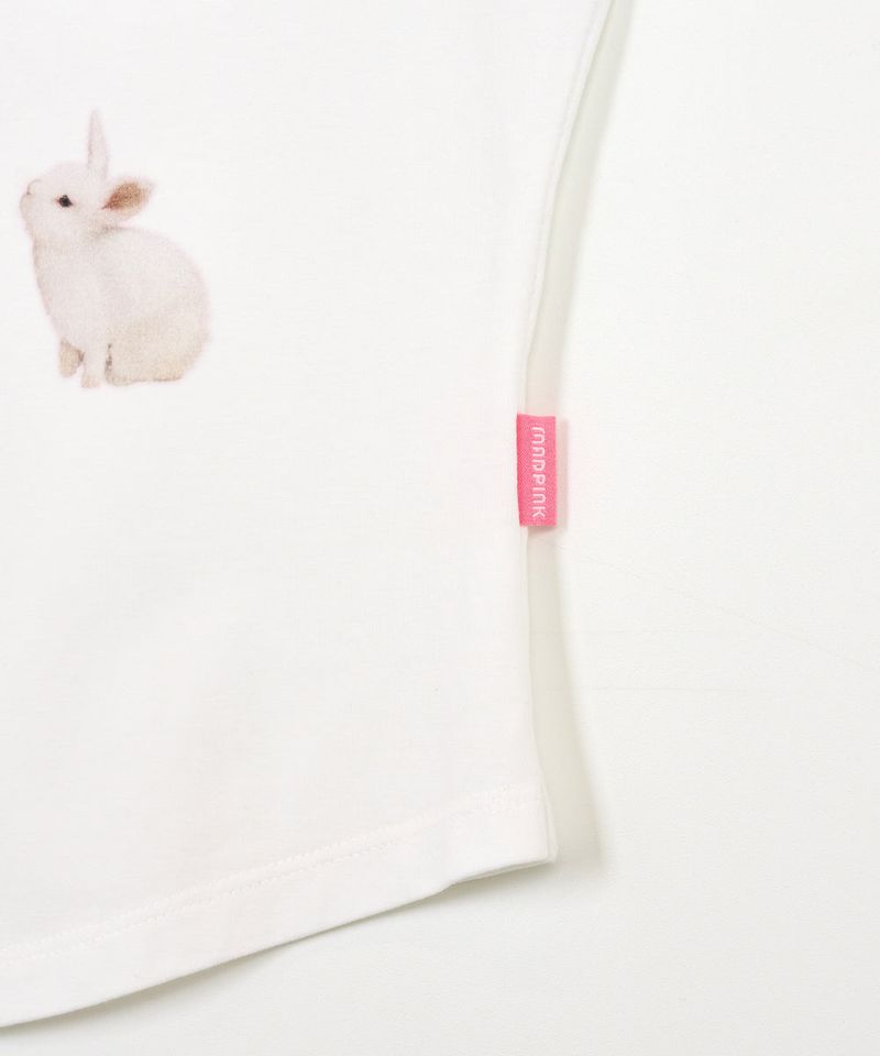 GRAPHIC CROP T WHITE