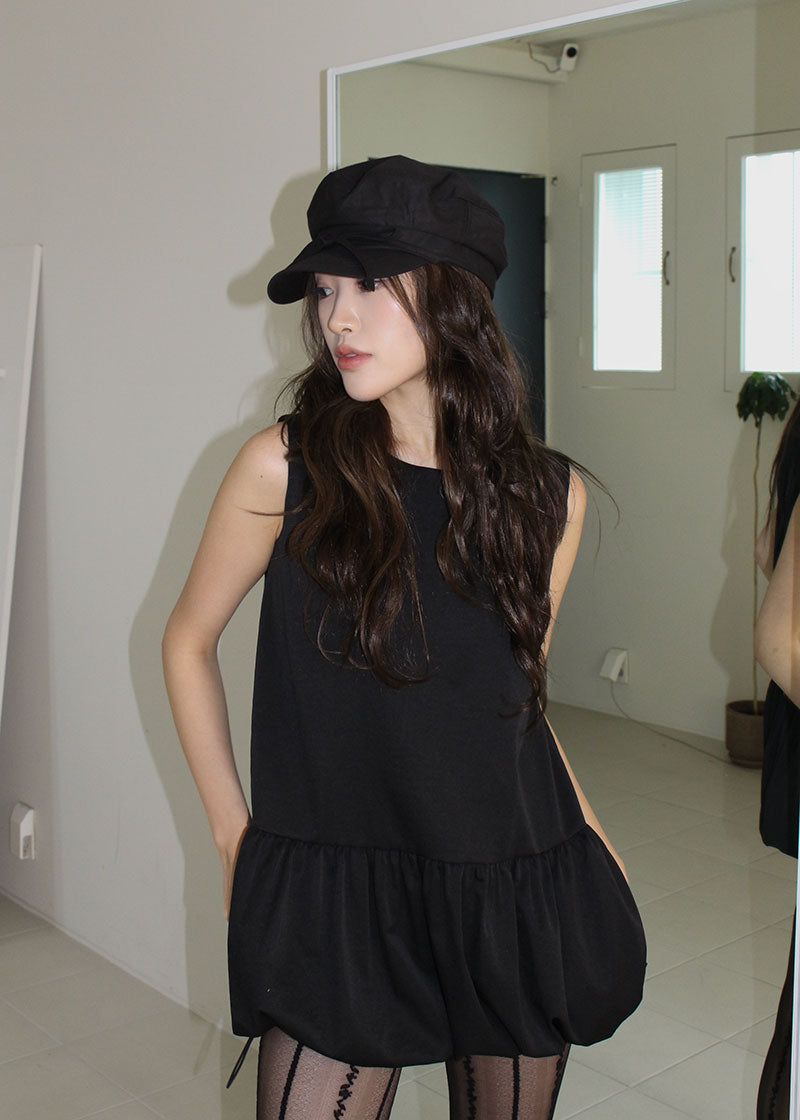 RIBBON BERET CAP