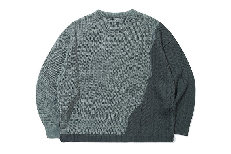 DESTROYED CABLE MIX KNIT