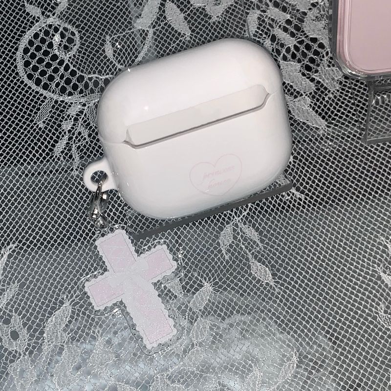 lolita cross keychain
