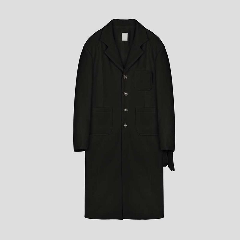 ASCLO Tweed Robe Coat (2color)