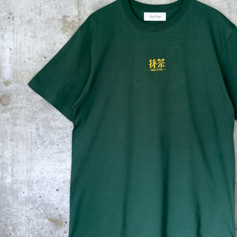 ふくだ抹茶刺繍Tshirt