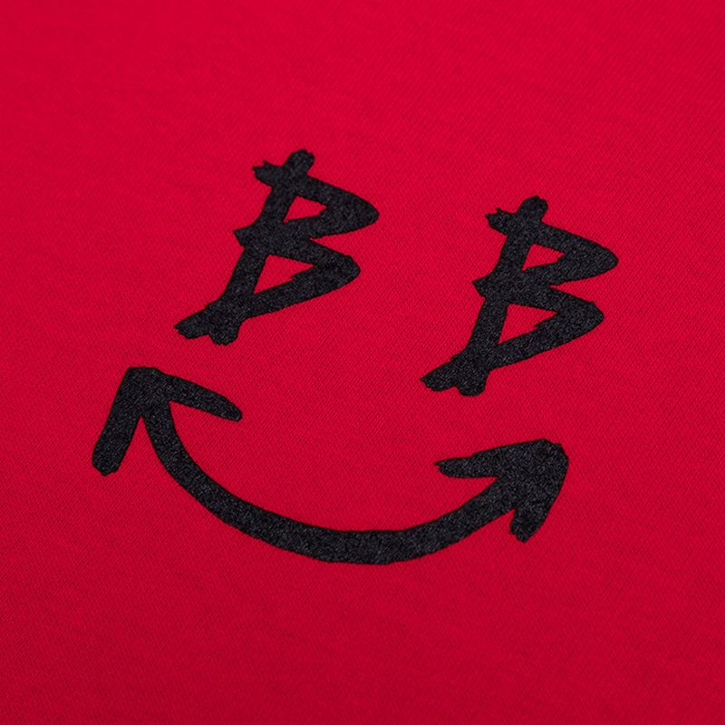 BBD Classic Smile Logo T-Shirt (Red)