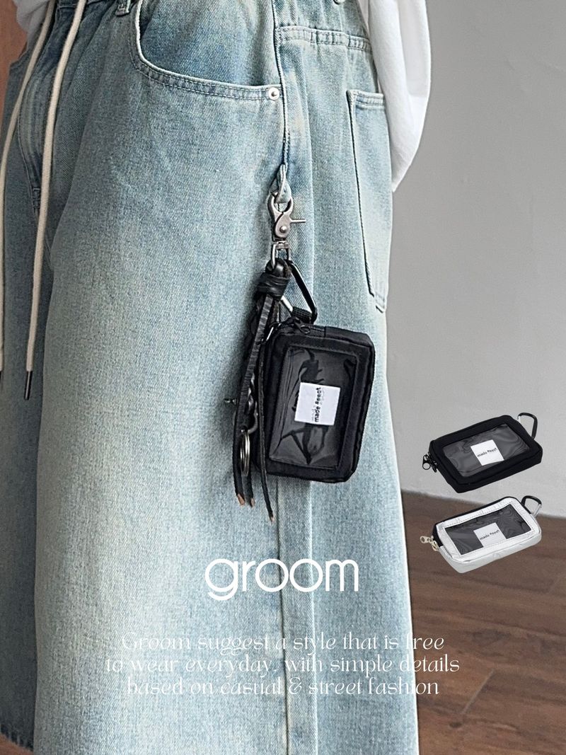 Link Card Keyring Wallet (2color) (No.971)