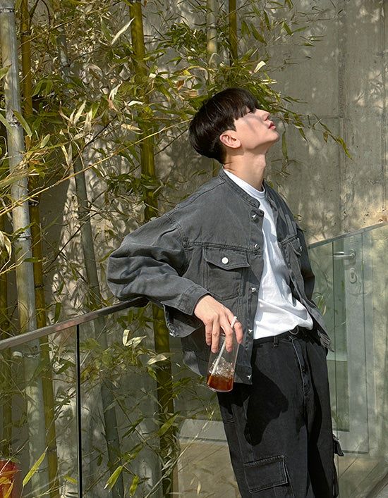 ASCLO（エジュクロ）の「オーガニックピグメントクロップジャケット（ジャケット/アウター）」