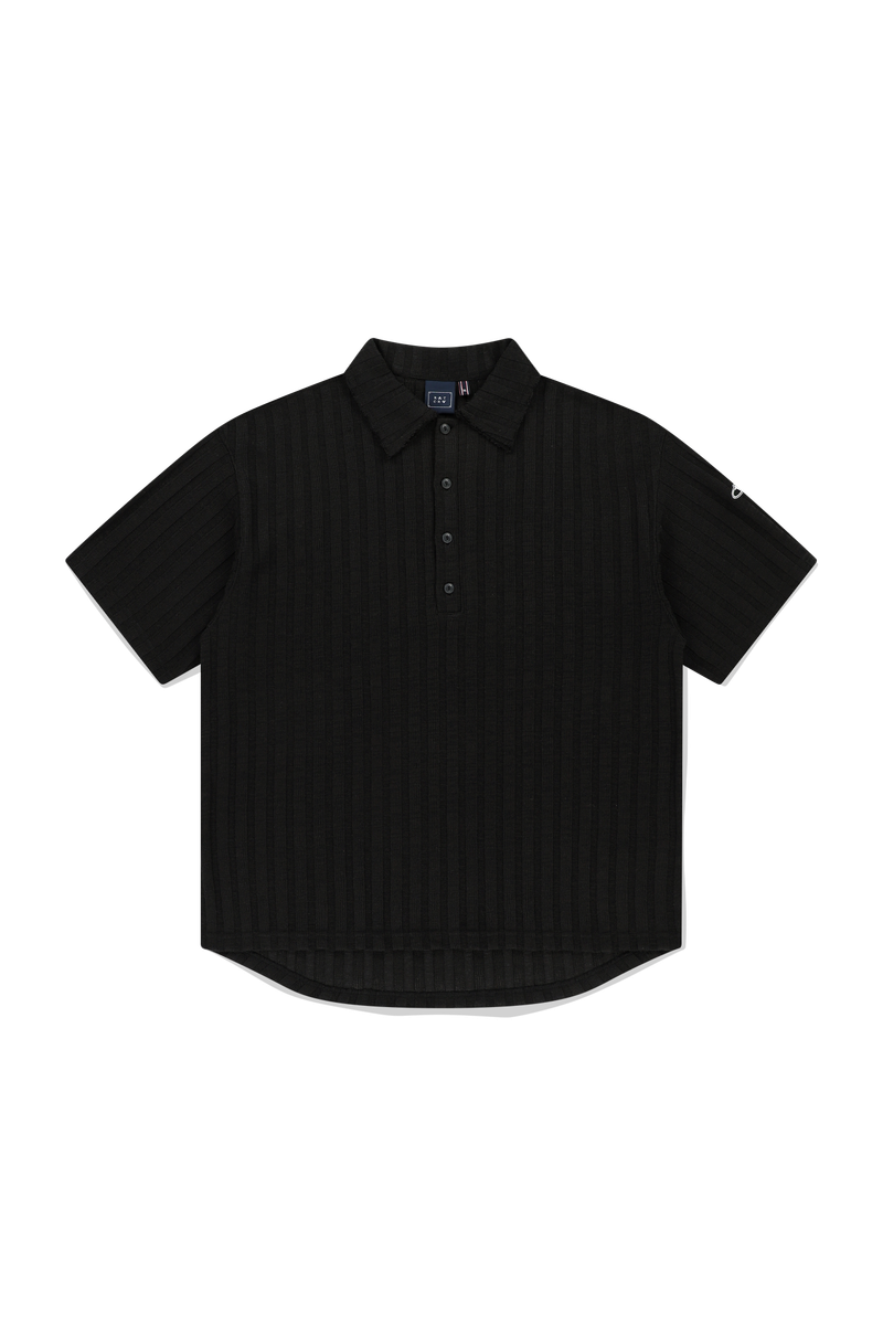 DAMAGE COLLAR POLO SHIRT