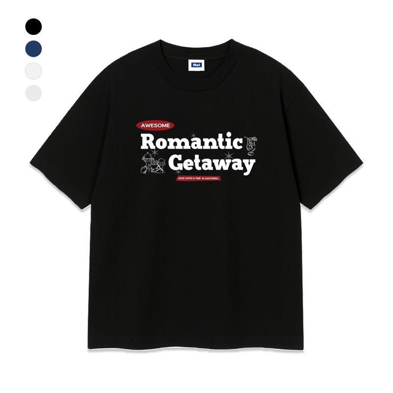 NTET(エヌティーイーティー)の「romantic getaway over fit t-shirt (4color)(Tops)」