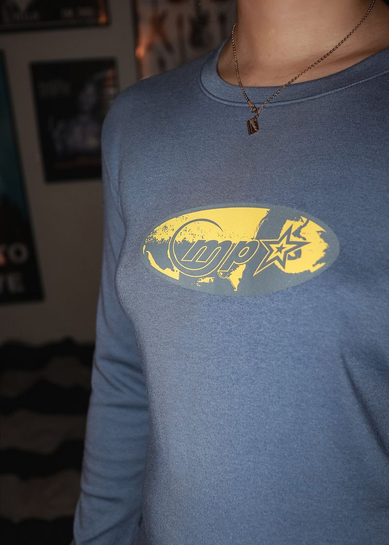 SADE LONGSLEEVE T-SHIRTS BLUE