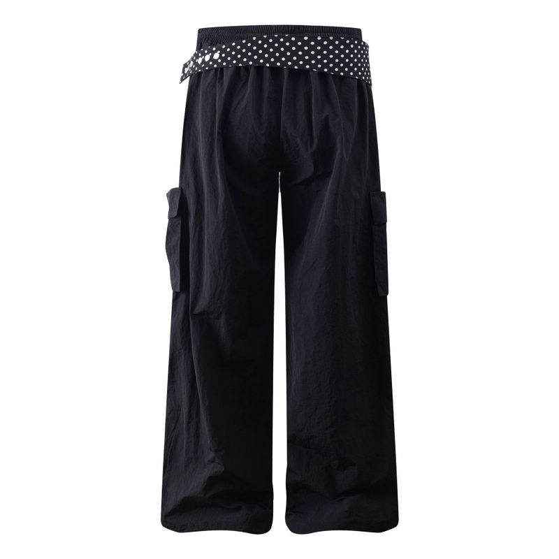 Dot Scarf Layered Cargo Pants 232502910
