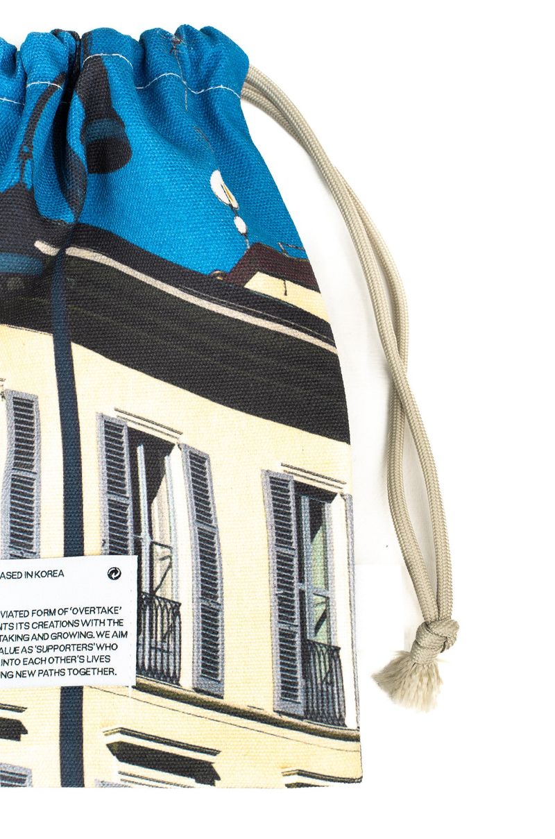 Printed Milan String Pouch [Milanese]