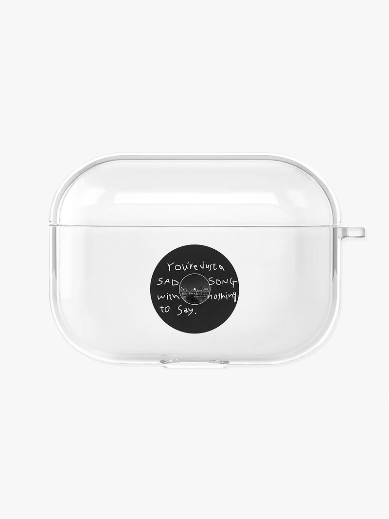 AFTERNOONLIVE(アフタヌーンライブ)の「Sound is Colour! Airpods Case -Black (for 1,2,3 Pro)(Hats)」