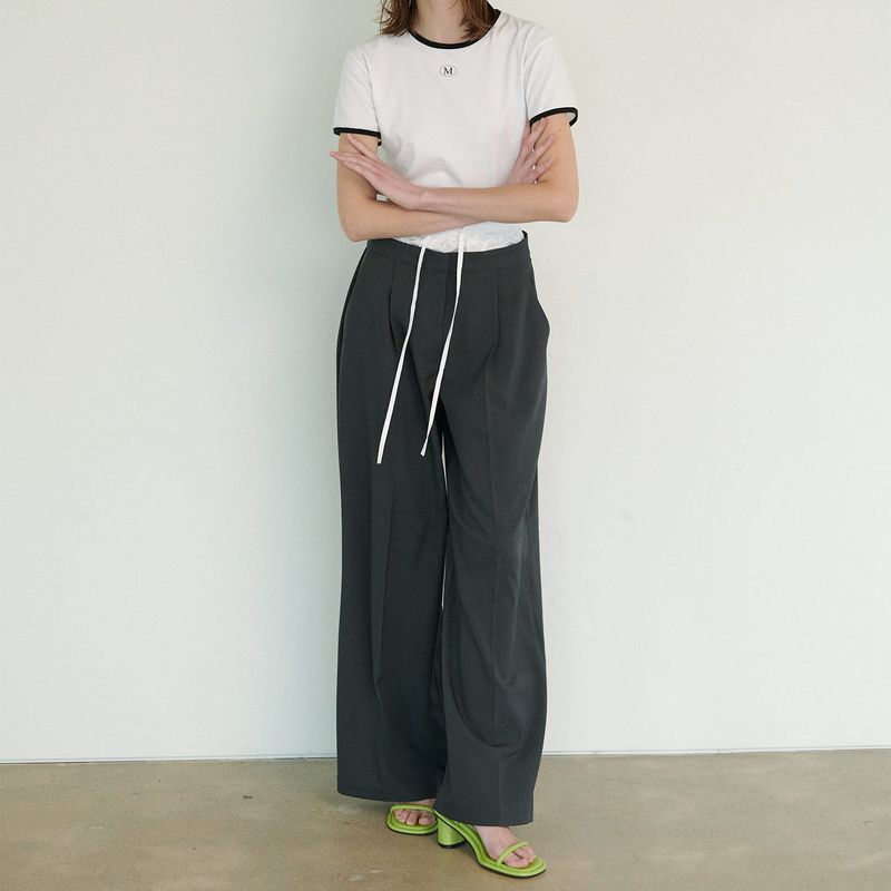 DOBLE WIDE PANTS, CHARCOAL