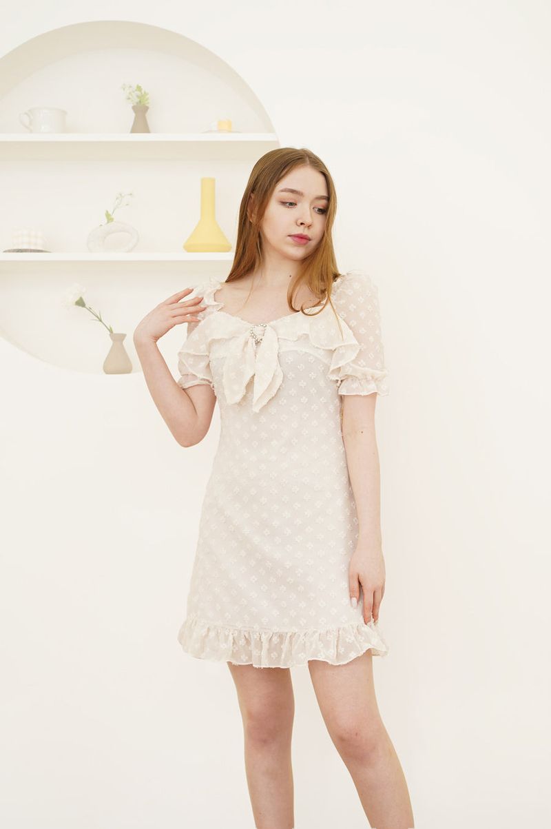 bloom shirring onepiece