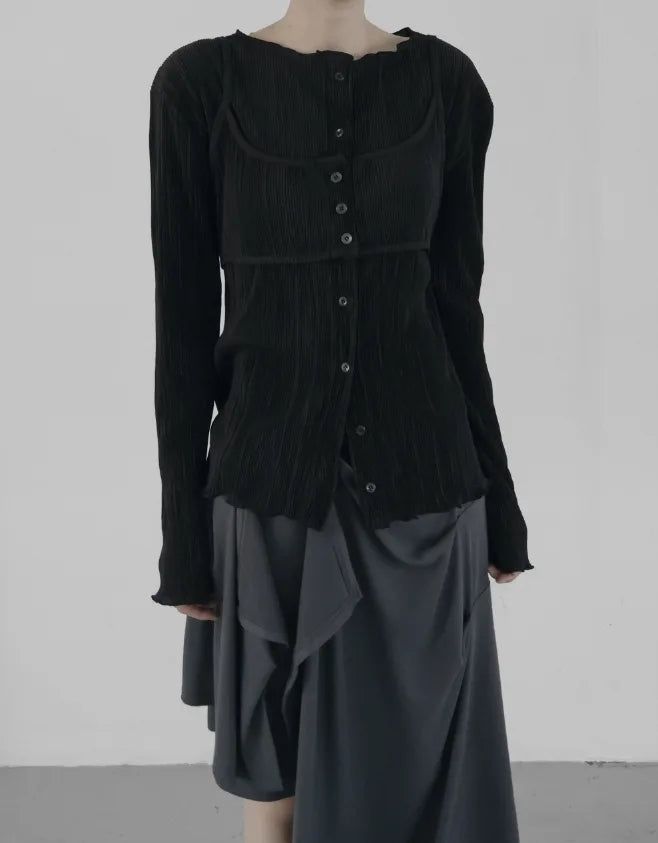 Pinched Draping Skirt