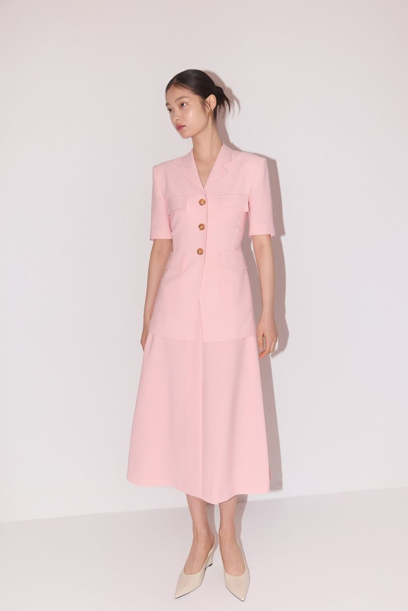 NO.24 JACKET - PINK BEIGE