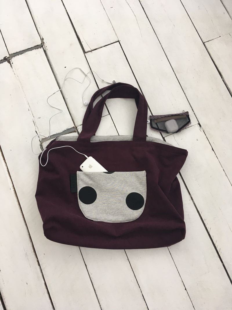 *Reversible* Polka Dot Eco Bag 