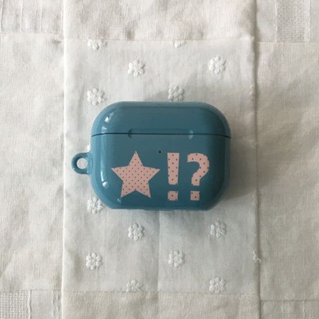 Youth Spirit（ユース スピリット）の「(Copy of) Star Dangdang Dot Mint Sky Blue Glossy AirPods Case（Smartphone Accessories）」
