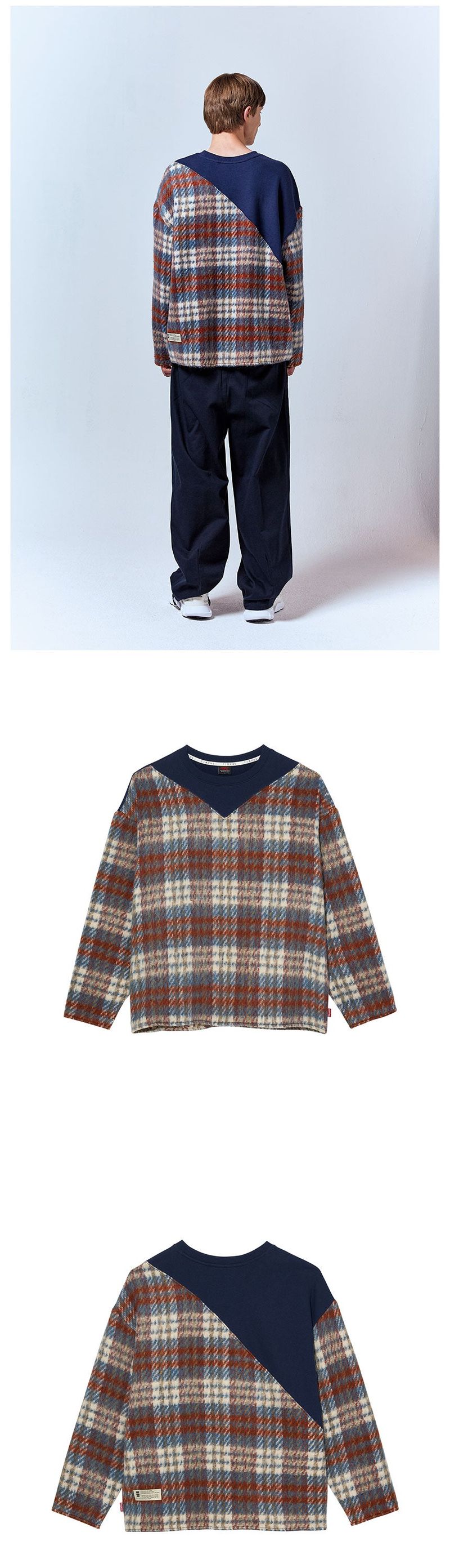PIE(π) SWEATSHIRTS [NAVY]