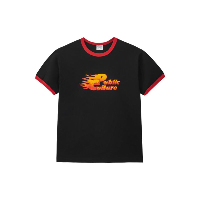 Turbo Ringer Tee - Black
