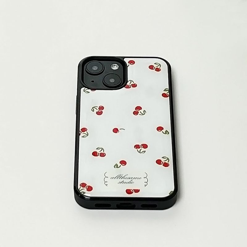 Cherry Epoxy Bumper Case