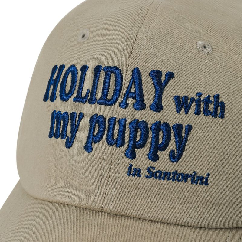 My Puppy Ball Cap_Beige