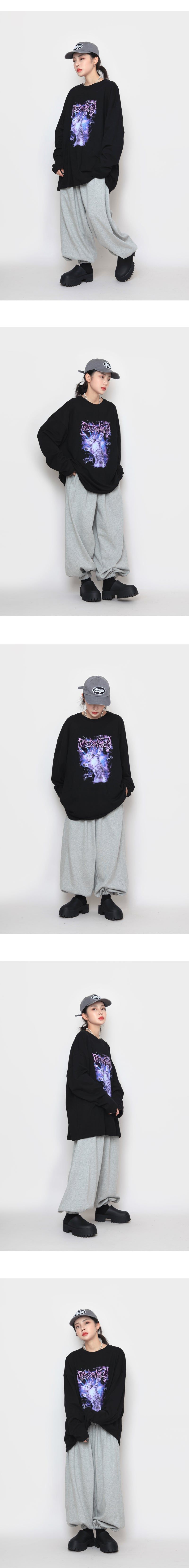 Cat Laser Long Sleeve T