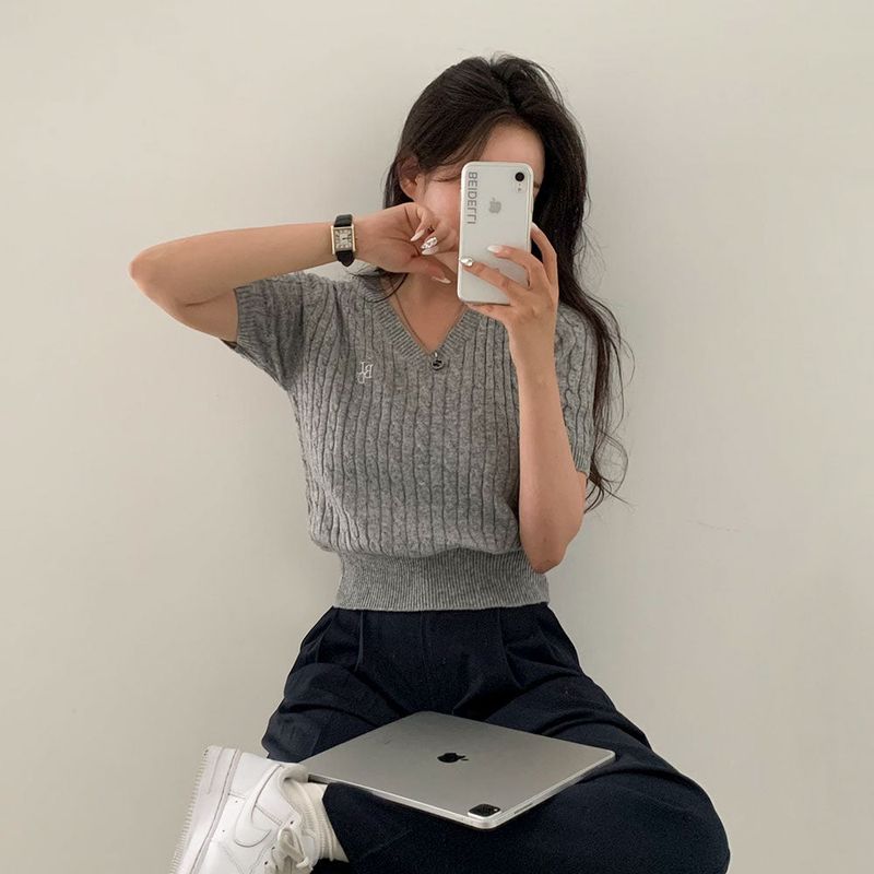 [Bellide made / Short, Long] Summer version two-pintuck wide slacks