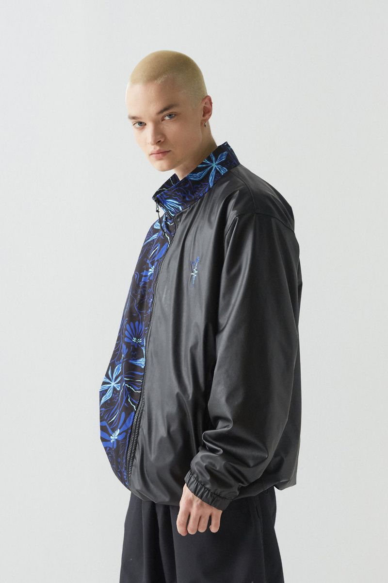 BSR2223FWJK062 J-BLUE FLOWER JACKET BLACK