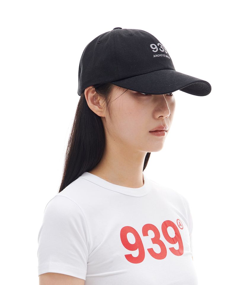 939 BASIC 6-PANEL CAP (BLACK)