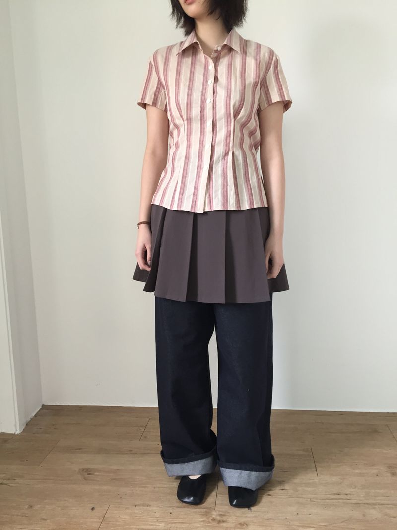 Bunny Pleated Skirt (3color)