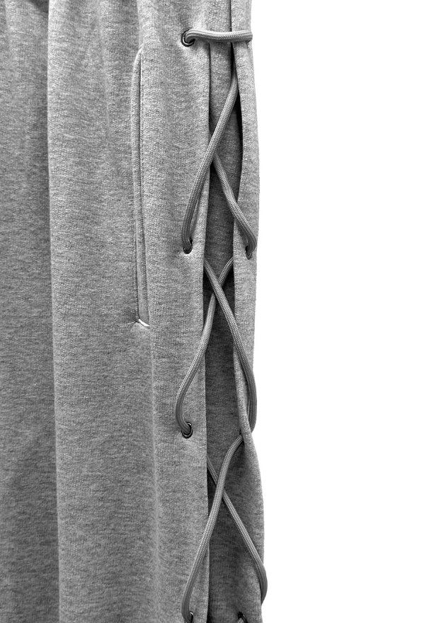 Corset brushed sweatpants