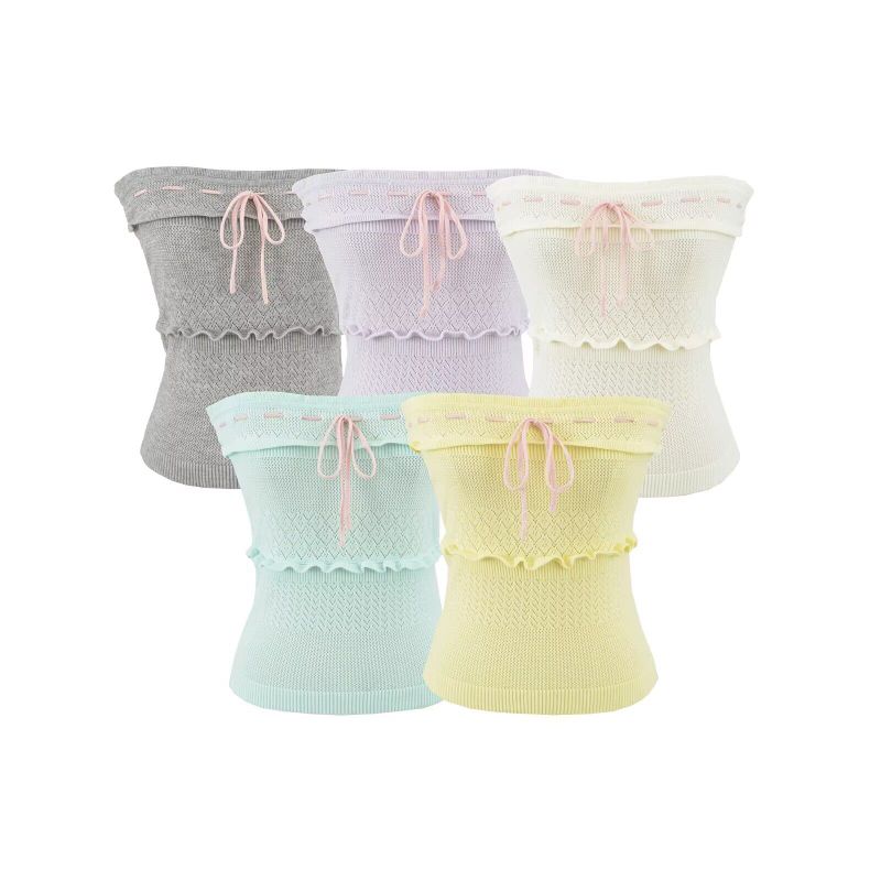 Nover Ribbon Knit Top