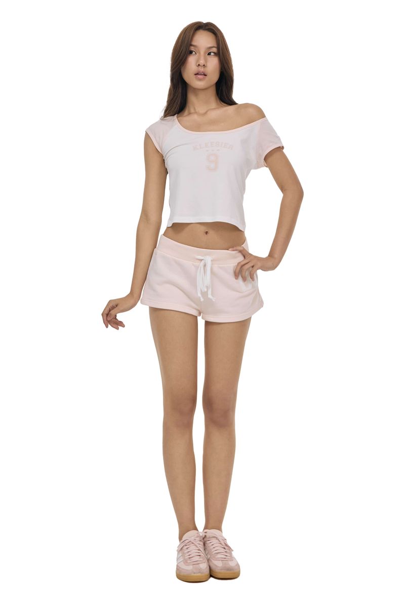 09 Numbering shorts, Pink